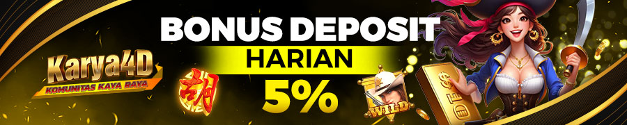 Bonus Deposit Harian KARYA4D